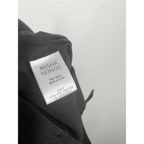 Misha Nonoo Ivy Trouser Pants Size 10 Black - Picture 4 of 4